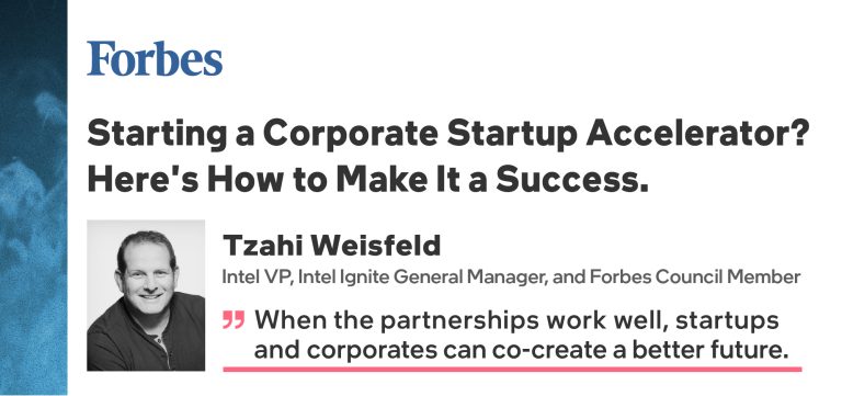 Starting a Corporate Startup Accelerator – A good\bad idea and how to make it a success