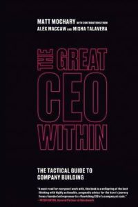 The Great CEO Within Book Cover